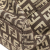 Fendi B Fendi Brown Dark Brown Canvas Fabric Zucchino Tote Italy