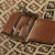 Fendi B Fendi Brown Beige Canvas Fabric Zucchino Crossbody Italy