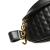 Celine B Celine Black Calf Leather Quilted skin C Charm Belt Bag Italy