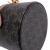 Celine AB Celine Brown Dark Brown Coated Canvas Fabric Triomphe Triomphe Nina Minaudiere Bag Italy
