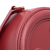 Celine AB Celine Red Calf Leather Small skin Cuir Triomphe Oval Crossbody Italy
