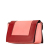 Celine B Celine Pink Salmon with Red Calf Leather Frame Shoulder Bag Italy