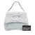 Chanel AB Chanel Blue Light Blue Tweed Fabric CC Confetti Flap France