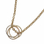 Creart II Cartier Trinity Pendant Necklace 18K Tricolor Gold