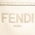 Fendi AB Fendi White Calf Leather Mini Sunshine Shopper Tote Italy