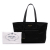 Prada AB Prada Black Nylon Fabric Medium Saffiano Trimmed Re Re Edition 1978 Tote Italy