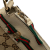 Gucci B Gucci Brown Beige Canvas Fabric GG Web Mayfair Crossbody Italy