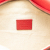 Gucci AB Gucci Red Calf Leather Grained skin Logo Belt Bag Italy