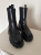 Prada Bottes monolithiques