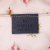 Gucci B Gucci Blue Denim Denim Fabric Small GG Marmont Embroidered Matelasse Crossbody Italy