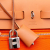 Hermès Herbag PM Canvas 1 Pouch Top-handle Handbag Orange