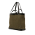 Tom Ford B Tom Ford Brown Dark Khaki Canvas Fabric Medium T Screw Tote Italy