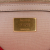 Fendi AB Fendi Pink Canvas Fabric Zucca Embroidered Baguette Satchel Italy