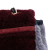 Chanel AB Chanel Red Bordeaux Shearling Natural Material Medium Tricolor CC Quilted Single Flap France