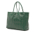 Goyard B Goyard Green Coated Canvas Fabric Goyardine Saint Louis PM France