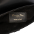 Christian Dior AB Dior Black Calf Leather Mini Smooth skin Saddle Bag Italy