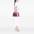 Bottega Veneta B Bottega Veneta Purple Magenta Nappa Leather Leather Small Nappa Intrecciato Roma Satchel Italy