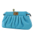 Fendi B Fendi Blue Light Blue Nappa Leather Leather Nappa Peekaboo Click Clutch On Strap Italy