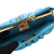 Fendi B Fendi Blue Light Blue Nappa Leather Leather Nappa Peekaboo Click Clutch On Strap Italy