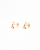Louis Vuitton LV Volt Upside Down Stud Earrings, 18kt Yellow Gold