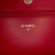 Chanel B Chanel Red Velvet Fabric CC Quilted Wallet on Chain Italy