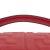 Fendi B Fendi Red Calf Leather Zucca Embossed Baguette Satchel Italy