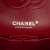Chanel B Chanel Red Cotton Fabric Medium Classic Jersey Double Flap France