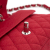 Chanel B Chanel Red Cotton Fabric Medium Classic Jersey Double Flap France