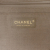 Chanel B Chanel Brown Beige Canvas Fabric Floral Shopping Tote France