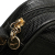Ferragamo B Ferragamo Black Calf Leather Embossed Lizard Vara Crossbody Italy