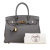 Hermès AB Hermès Gray Calf Leather Togo Birkin Retourne 30 France