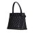 Chanel B Chanel Black Caviar Leather Leather Caviar Medallion Tote France