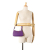 Gucci AB Gucci Purple Calf Leather Mini Aphrodite Shoulder Bag Italy
