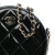 Chanel AB Chanel Black Patent Leather Leather Quilted Patent Round As Earth Crossbody Italy