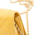 Chanel B Chanel Yellow Mustard Lambskin Leather Leather Quilted Lambskin Boy Wallet On Chain Italy