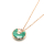 Cartier Amulette de Cartier Malachite Necklace