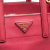 Prada B Prada Pink Saffiano Leather Soft Triple Pocket Tote Italy