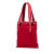 Saint Laurent B Saint Laurent Red Canvas Fabric Kahala Tote Italy