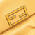 Fendi B Fendi Yellow Light Yellow Calf Leather Fendista Pochette Crossbody Italy