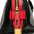 Prada B Prada Black Saffiano Leather and City Calf Esplanade Satchel Italy