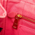 Prada B Prada Pink Hot Pink Canvas Fabric Small Canapa Logo Satchel India