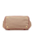Prada B Prada Brown Beige with Pink Rose Gold Canvas Fabric Canapa Logo Bow Satchel Turkey