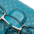 Gucci B Gucci Blue Peacock Calf Leather Mini Microguccissima Emily Crossbody Italy