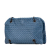 Bottega Veneta B Bottega Veneta Blue Nappa Leather Leather Nappa Intrecciato Duo Shoulder Bag Italy