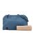 Bottega Veneta B Bottega Veneta Blue Nappa Leather Leather Nappa Intrecciato Duo Shoulder Bag Italy