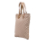 Loewe B LOEWE Brown Beige with Gold Canvas Fabric Anagram Embroidered Tote Spain