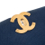 Chanel B Chanel Blue Canvas Fabric Medium and Cotton 19 Flap Italy