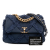 Chanel B Chanel Blue Canvas Fabric Medium and Cotton 19 Flap Italy
