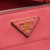 Prada B Prada Pink Blush Saffiano Leather Soft Triple Pocket Tote Italy