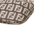 Fendi AB Fendi Brown Dark Brown Canvas Fabric Zucchino Chain Pochette Italy